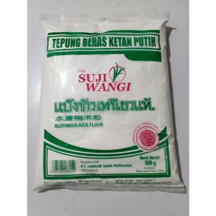 

Ketan-Beras-Tepung- Tepung Ketan 500 G - Suji Wangi -Tepung-Beras-Ketan.