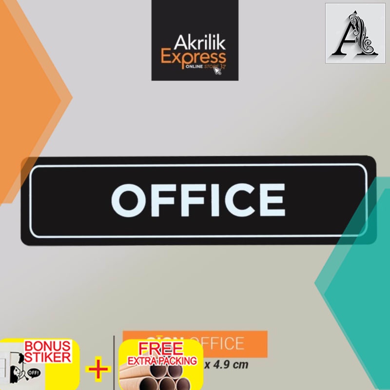 

Promo Sign office acrylic / Sign office / Sign akrilik