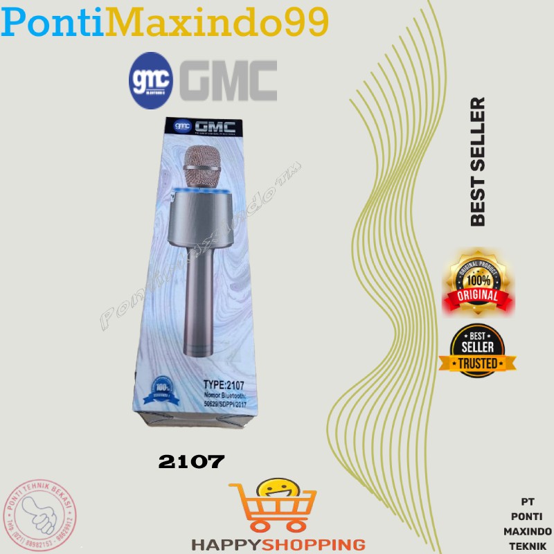 MIC KARAOKE / SMULE BLUETOOTH GMC-2107