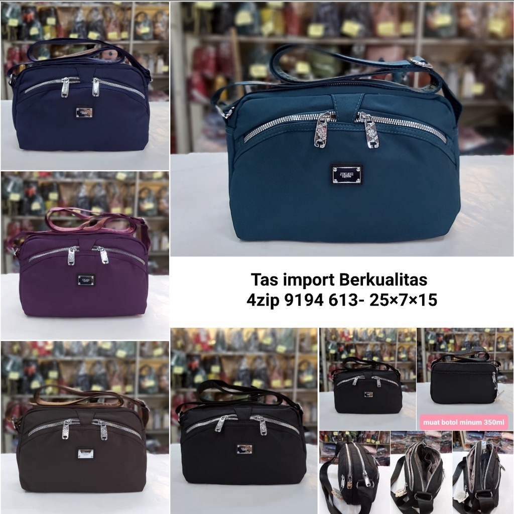 Tas import selempang parasut berkualitas