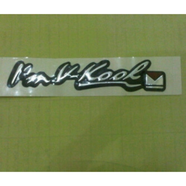 Stiker emblem I am vkool original size