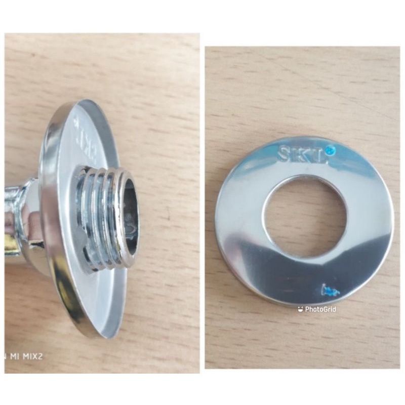 Ring penutup kran tembok stainless sus 304 / Penutup dinding kran / Ring kran