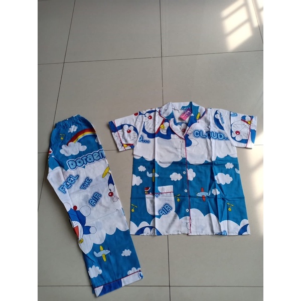 SALE JC Pajamas Wanita Little Star / Piyama wanita bulan bintang / Piyama wanita murah