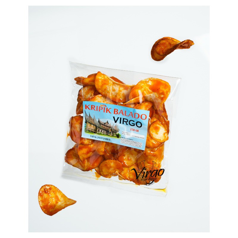 

Kripik Balado BULAT 250gr VIRGO