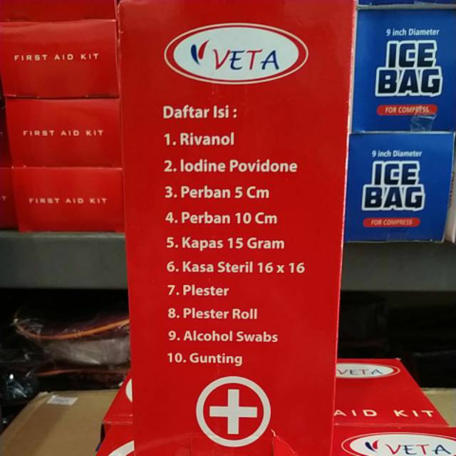 Kotak P3k Mobil / Kotak P3k / First Aid Kit / P3k Mobil / Kotak P3k