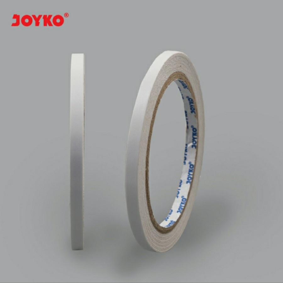

double tape 6 atau 12 mm joyko satuan