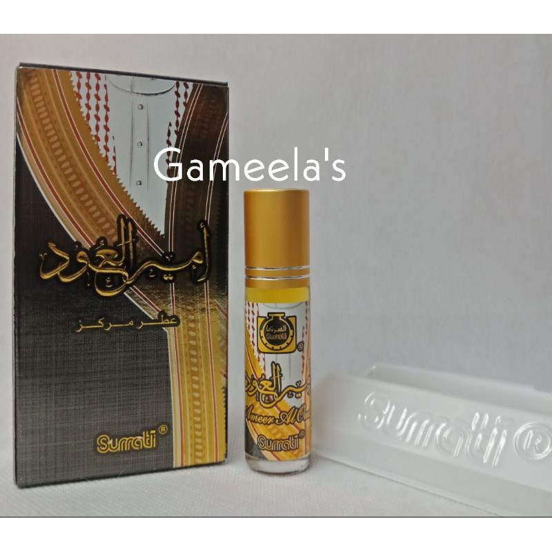 Gameela Parfum Surrati Roll On 6 Ml Ameer Al Oud Minyak Wangi Surati Amir Al-Oud Original Impor Arab