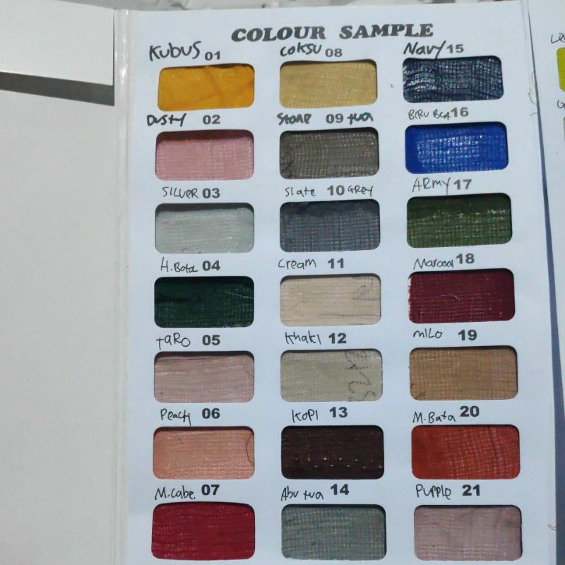 katalog kain cornskin
