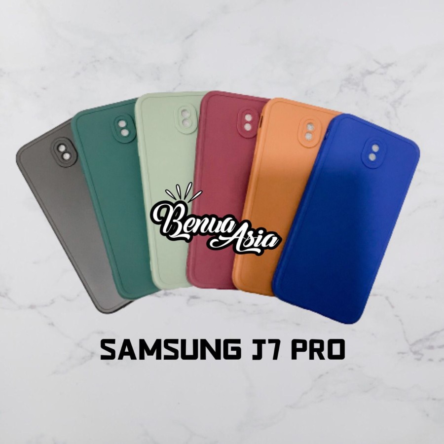 SOFTCASE PRO CAMERA SAMSUNG J7 PRO J730 MACARON - FA