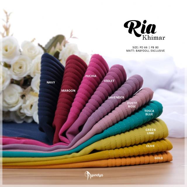 HIJAB INSTAN RIA KHIMAR || AYUNDYA