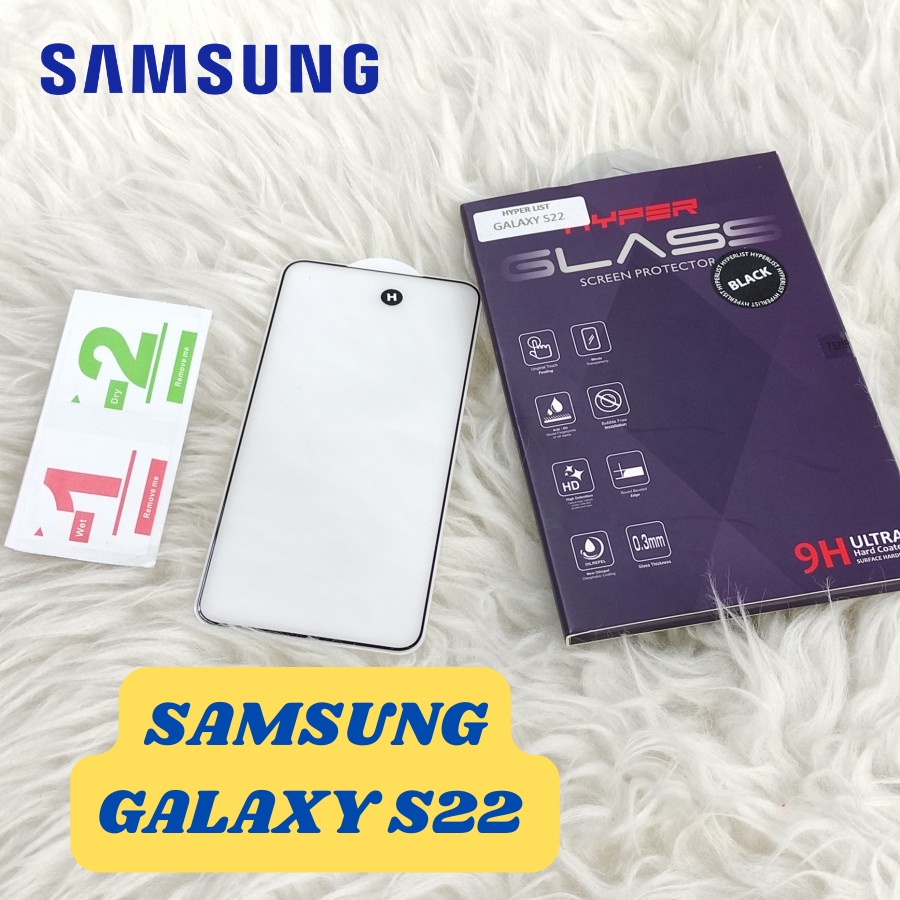 Hyper Glass Samsung Galaxy S22 Plus / S22 Full Cover Tempered Glass 2.5D