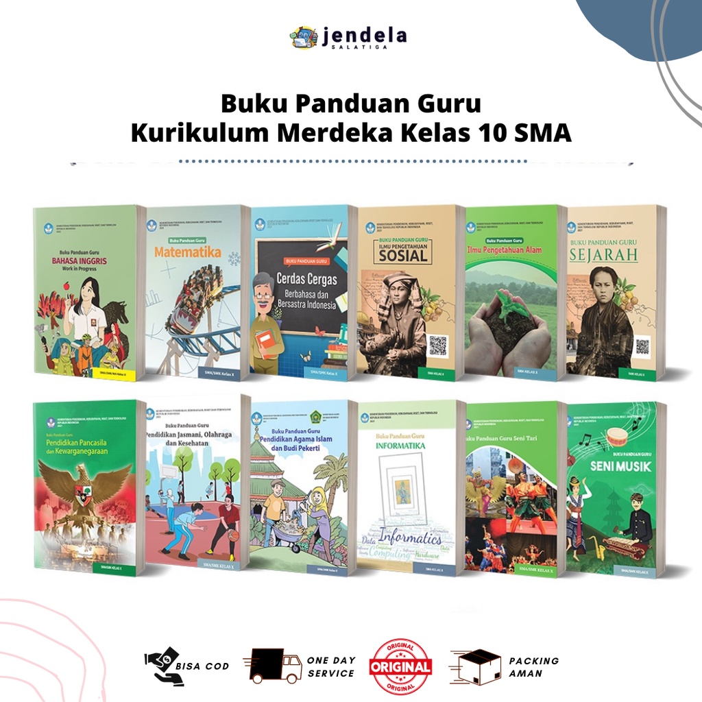 Jual Buku Panduan Guru Kelas 10 Sma Kurikulum Merdeka Shopee Indonesia 8030