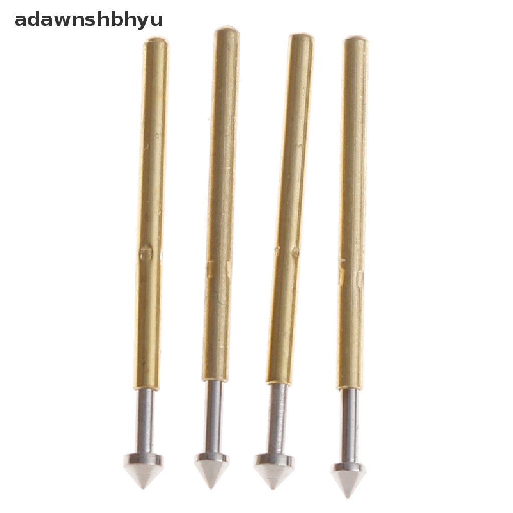 Adawnshbhyu 100Pcs P75-E2/E3 spring test probe pogo pin 1.3/1.5mm Kepala Kerucut 1.0mm Bidal
