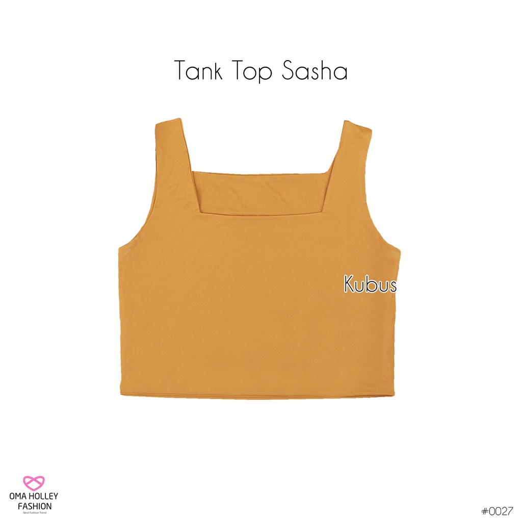 (COD) OH Fashion Tanktop Sasha Korea Bahu Lebar Wanita #0027 (Part 1)-Kubus
