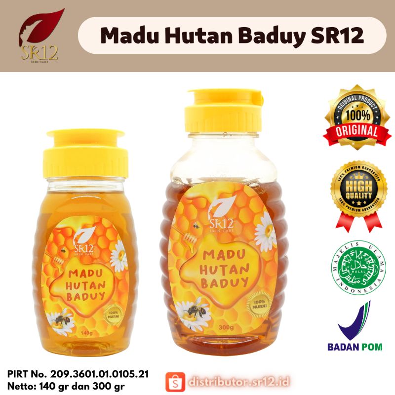 Madu Hutan Baduy/ Madu 100% Murni/ Madu Asli SR12/ Madu Hutan Asli Murni