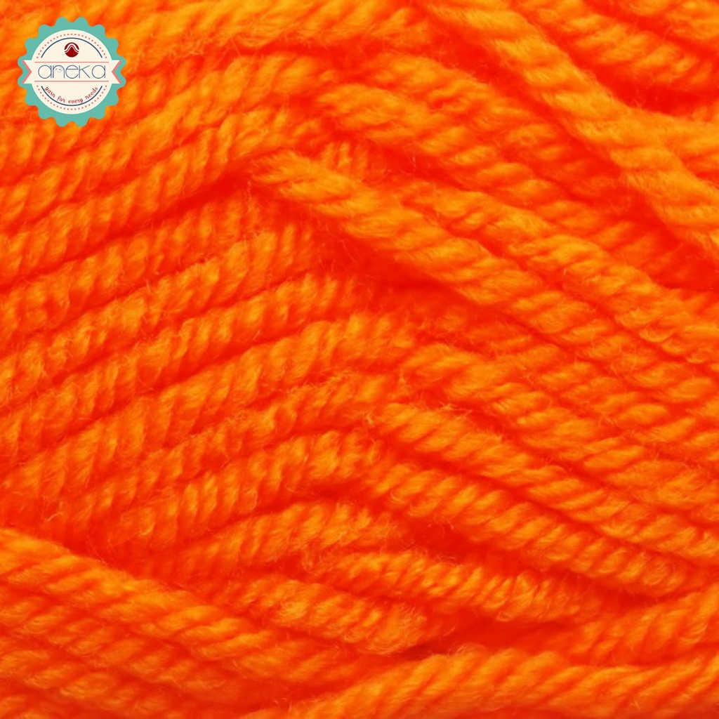 Benang Rajut Karpet Dahlia / Carpet Yarn - 1932 ( Orange )