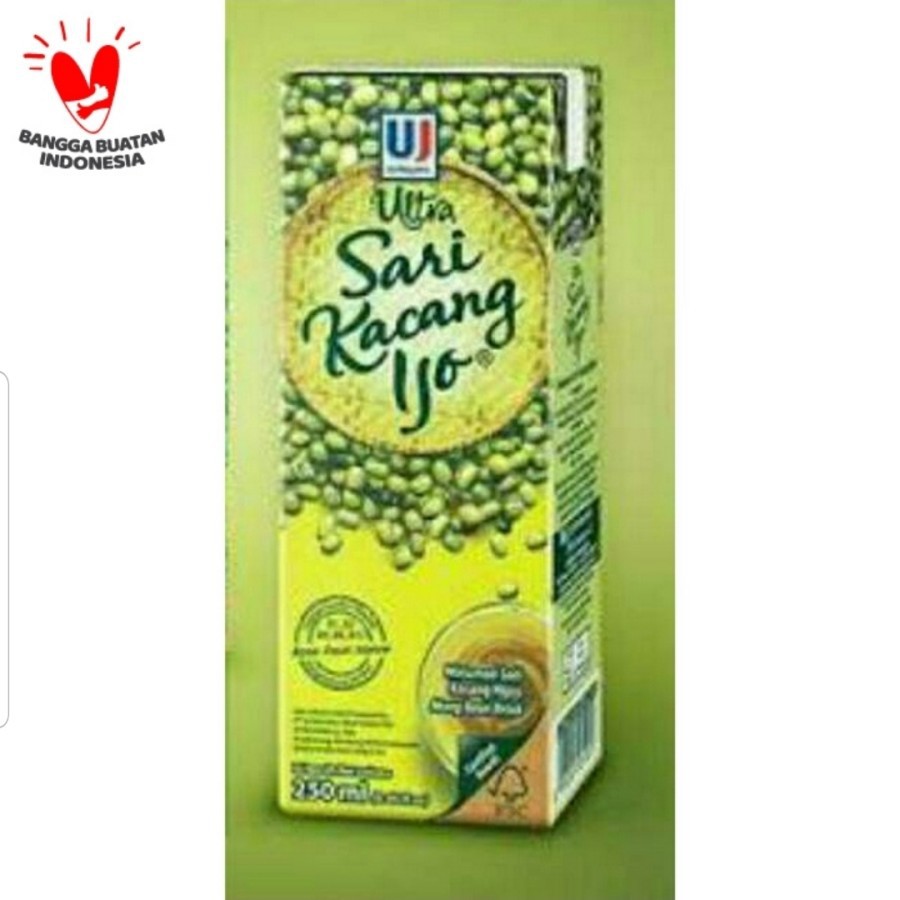 

UJ ULTRA SARI KACANG HIJAU 250ML /pcs