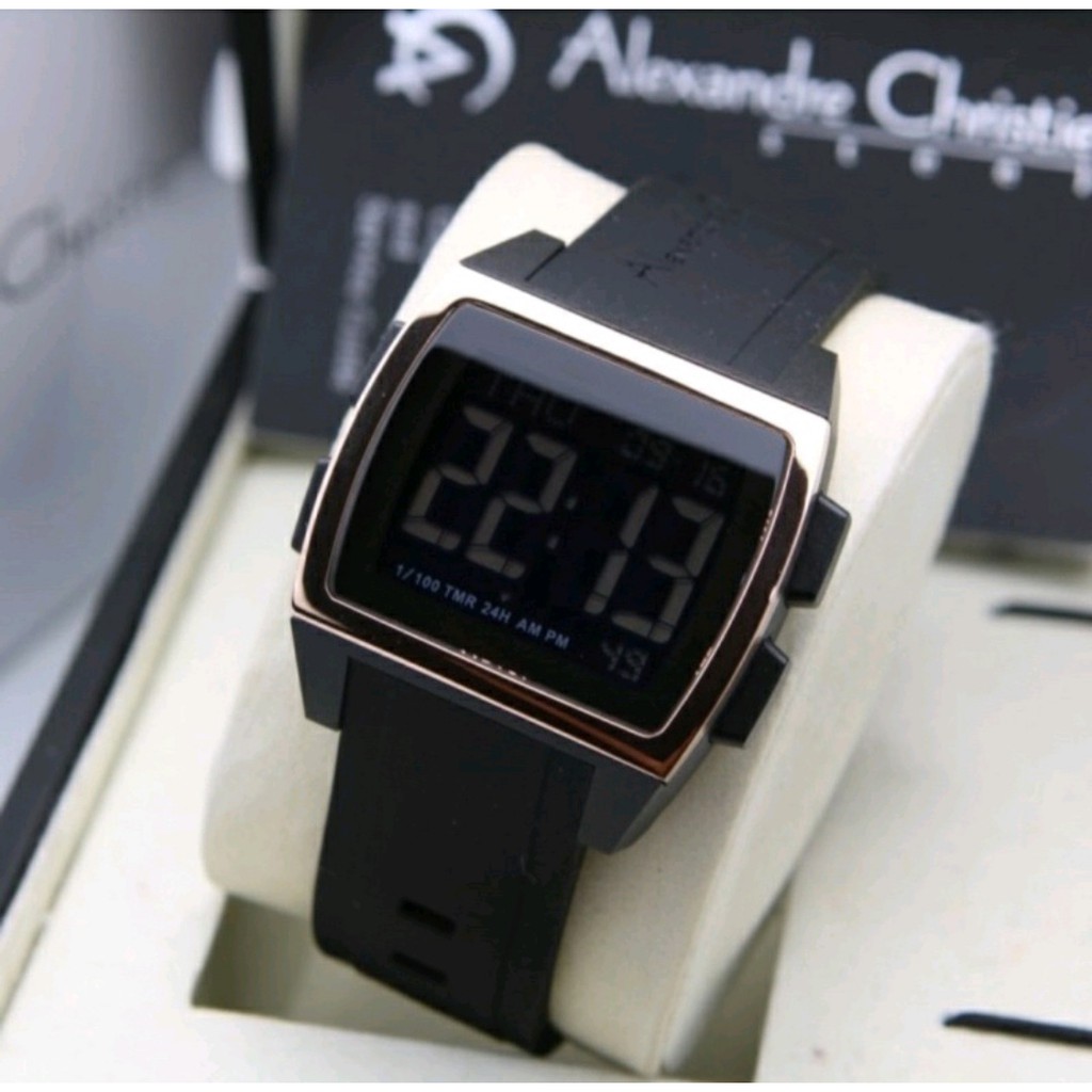 Alexandre Christie Ac 9343 / Ac9343 Jam Tangan Digital Original