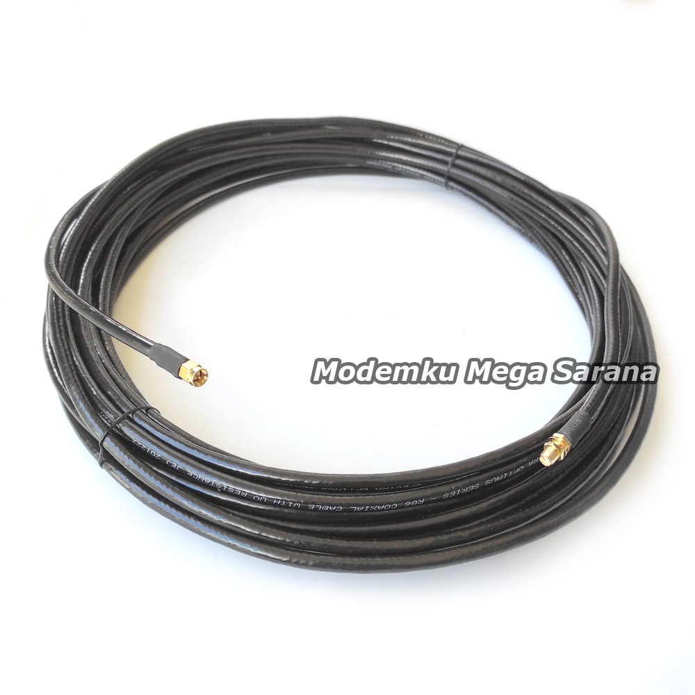 Kabel Perpanjangan Antena Modem Router SMA Male To SMA Female Kabel RG6