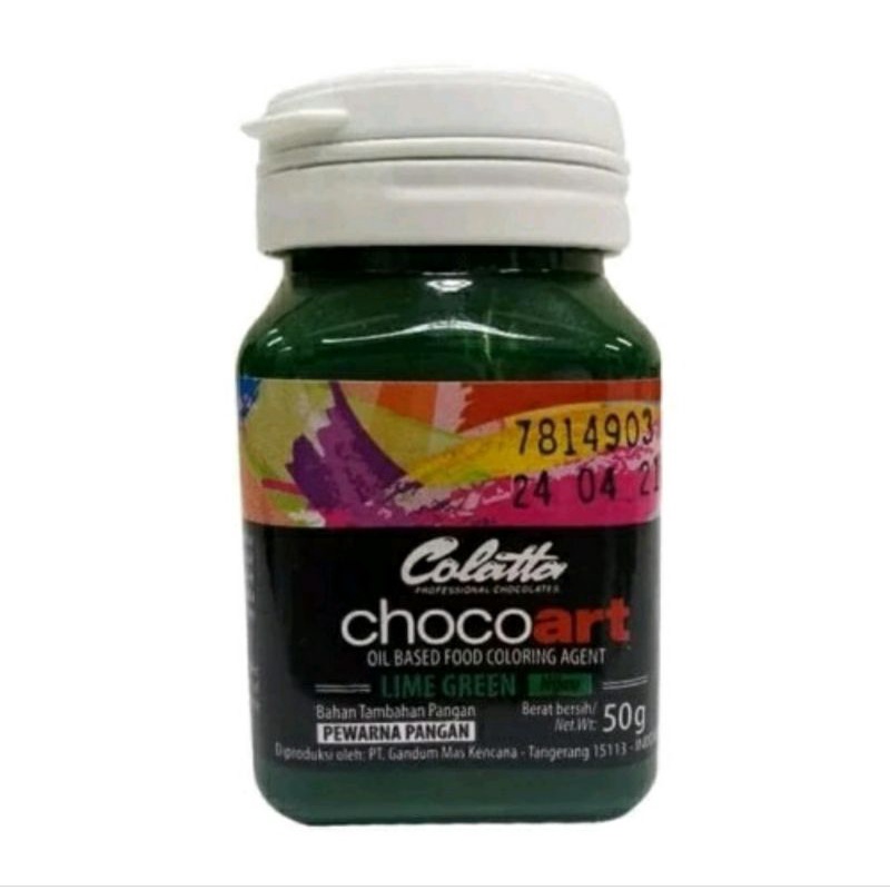 

Colatta Chocoart Pewarna Makanan Choco Art Lime Green 50 gr