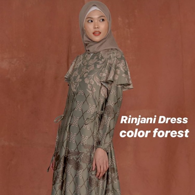 Rinjani Dress - Forest size L WearingKlamby