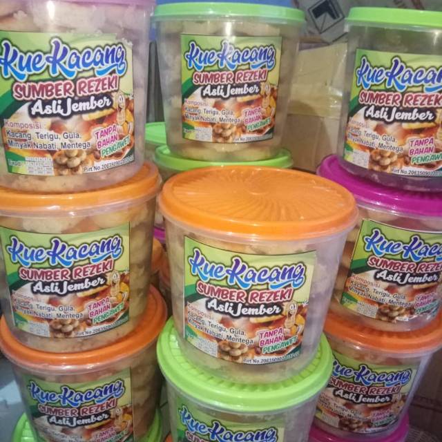 

Kue kacang sumber rejeki original