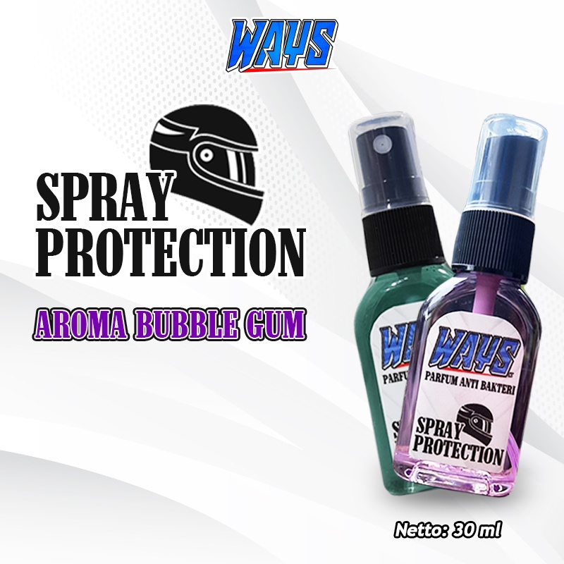 WAYS Spray Protection Parfum Pewangi Helm Motor Multiguna Multifungsi Serbaguna - 30ml