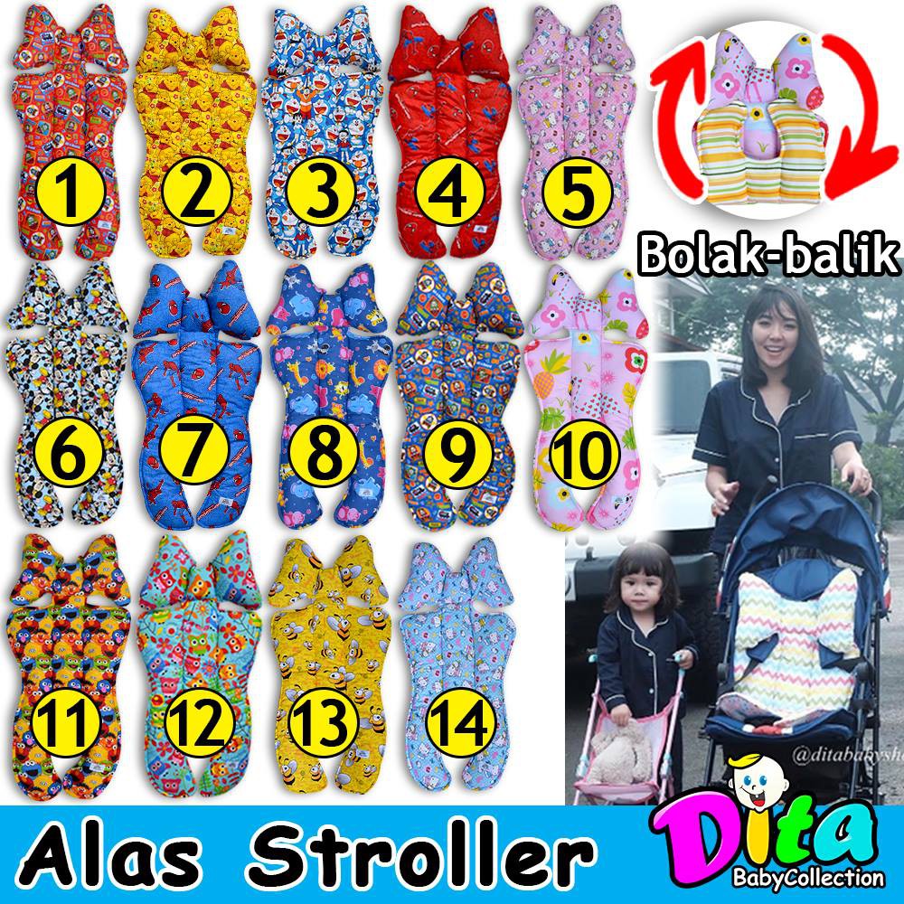 Alas stroller alas stroller pad alas stroller motif alas kereta dorong bouncher