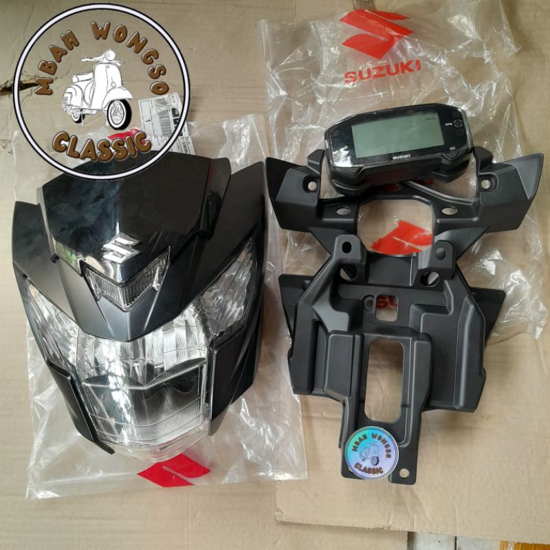 BATOK LAMPU SPEEDOMETER FULLSET SATRIA FU 150 INJEKSI ORIGINAL