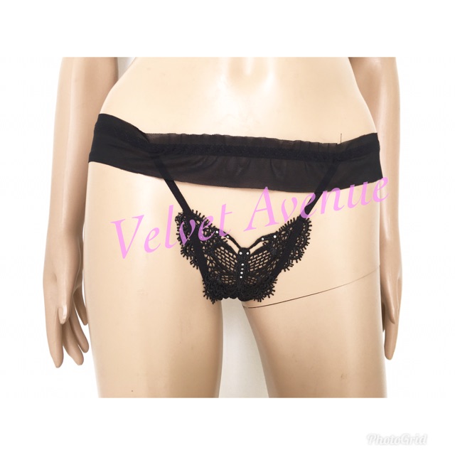 Gstring Celana Pakaian Dalam CD Wanita Seksi Sexy Kupu Kupu Murah Best Seller 2826