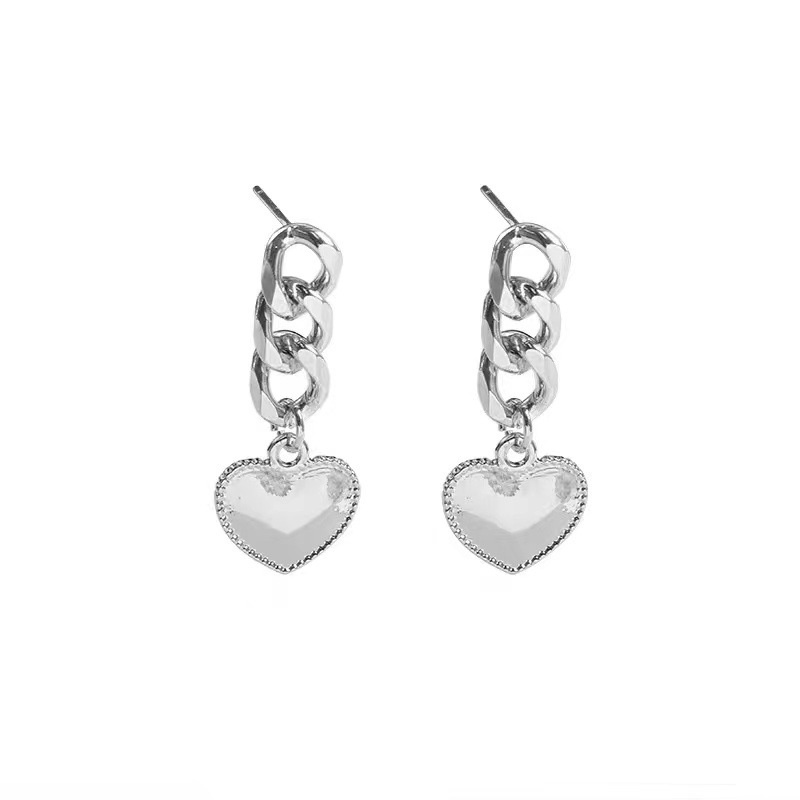 Love Chain Earrings Accessories Trend Fashion Temperament Personality