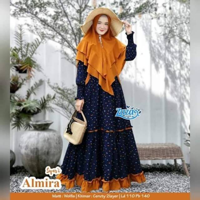Gamis almira syar'i