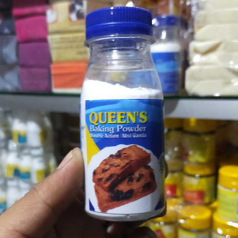 

BAKING POWDER DOUBLE ACTION QUEEN'S AKSI GANDA 100gr
