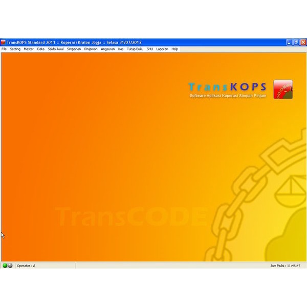 Software Koperasi Simpan pinjam transkops standard murah