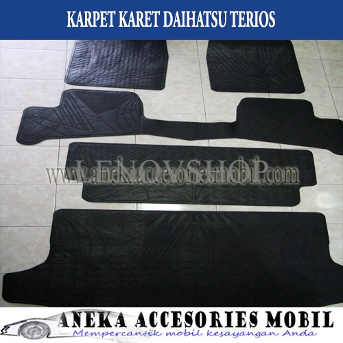 DISKON Karpet Karet/Karpet Lantai/Removable Floor Mat Daihatsu Terios