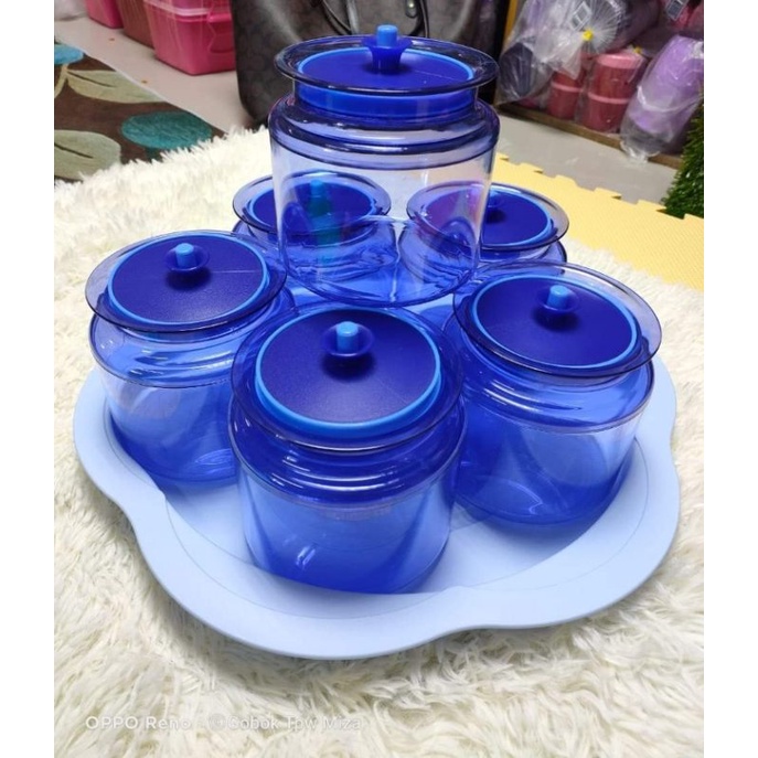 Counterpart  900ml (1bh toples)/Counterpart biru/Counterpart ungu/Counterpart magenta/toples Tupperw