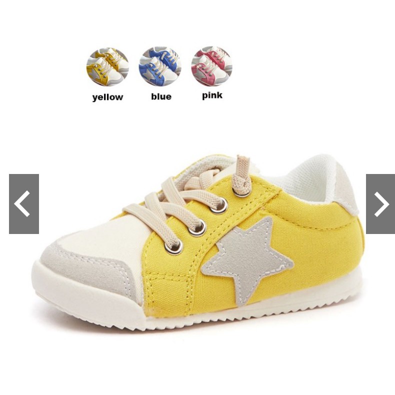 Sepatu Starly Sneakers Kids Shoes Non LED Sepatu Anak Size 21-30 Usia 1-5 Tahun