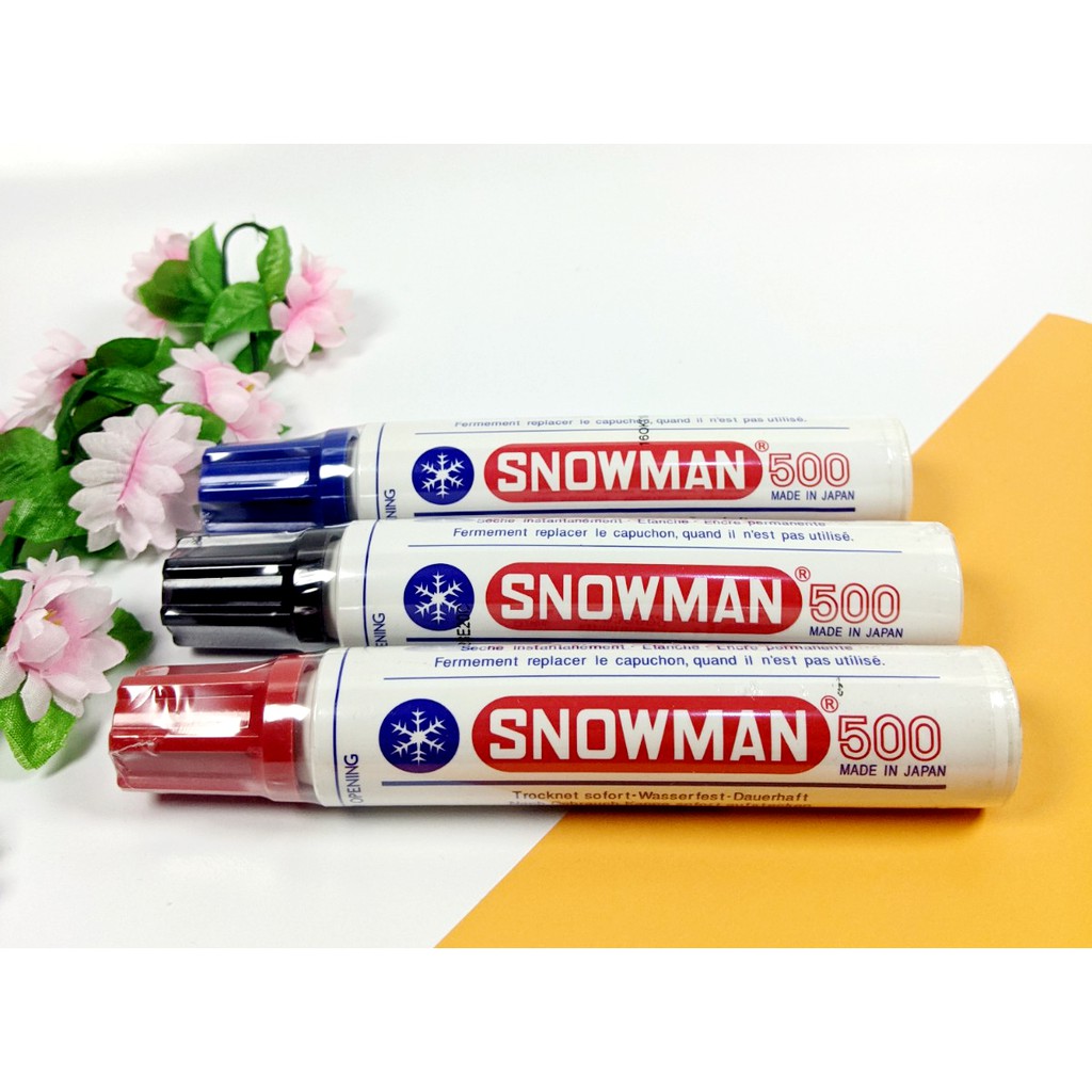 

Spidol SNOWMAN Marker Permanen JUMBO 500