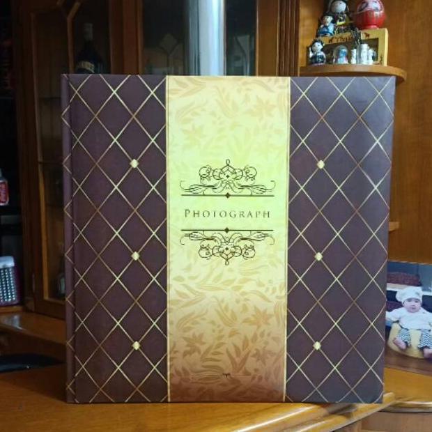 Album Foto 10R/8R/5R/4R/2R Magnetic Besar/Jumbo 10 Lembar Putih