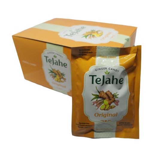 

TeJahe Permen Original Box (15 sachet) - Permen Jahe