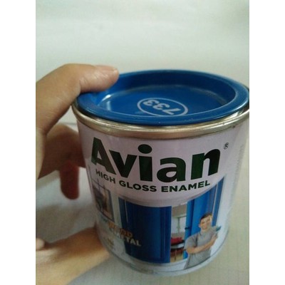 Cat Avian Biru Ocean Blue 733 200cc Cat Kayu Cat Besi