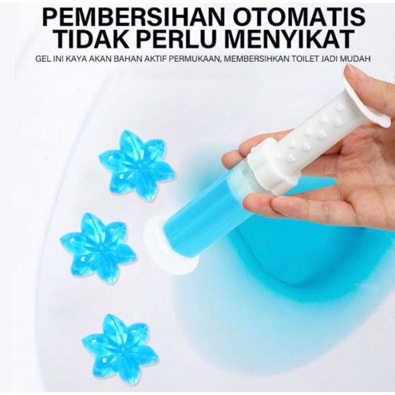 Gel Pengharum Pembersih Kloset WC (penghilang bau kamar mandi)