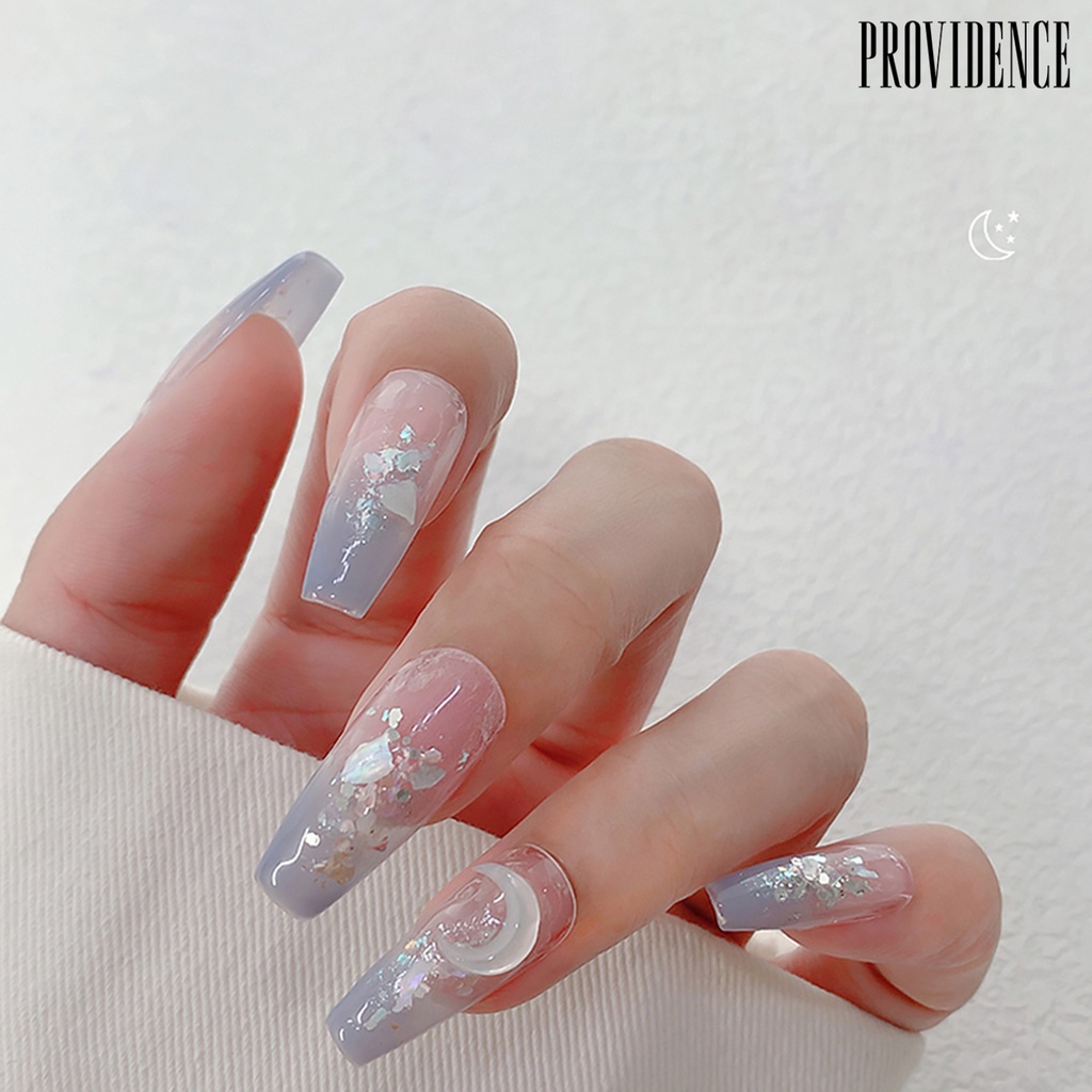 20 Pcs Aksesoris Nail Art Desain Sailor Moon Air Es Bulan Sabit Transparan