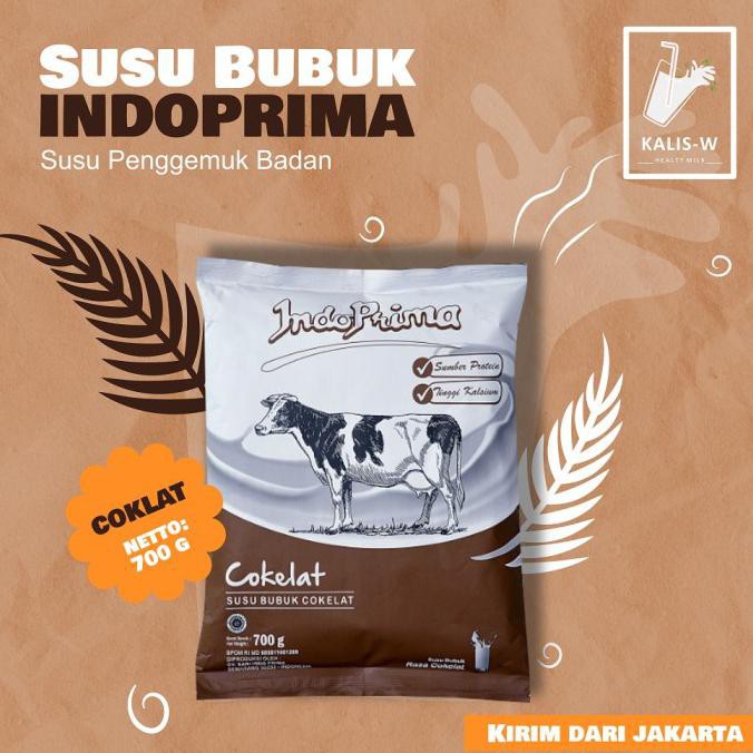 

[[BISA COD]] Susu Indoprima Bubuk Coklat 700 g - Susu Penambah Berat Badan BERMUTU Kode 1343