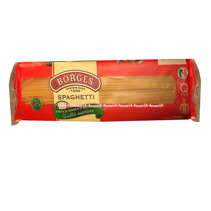 Borges Spaghetti Pasta 500gr Di Semola Grand Duro Mie Instan Spageti Spaghetti Spageheti Spagheti Instan Mi Borgez Mi Panjang Lurus