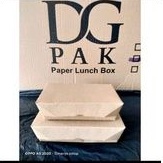 

400pcs paperlunch box DG M & L 1karton