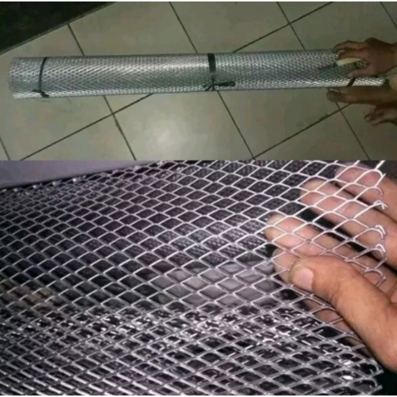 jaring kawat grill / bumper mobil / ram alumunium pengaman radiator anti karat