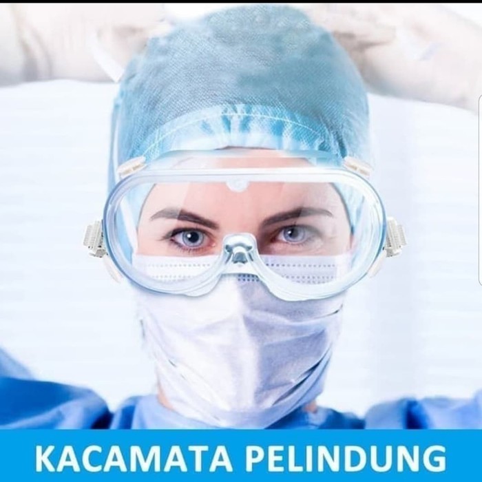 KACAMATA GOOGLE SAFETY 100% ANTI FOG / NOTOXFORD / ANTI VIRUS/ ANTI CORONA/ KORONA/ APD