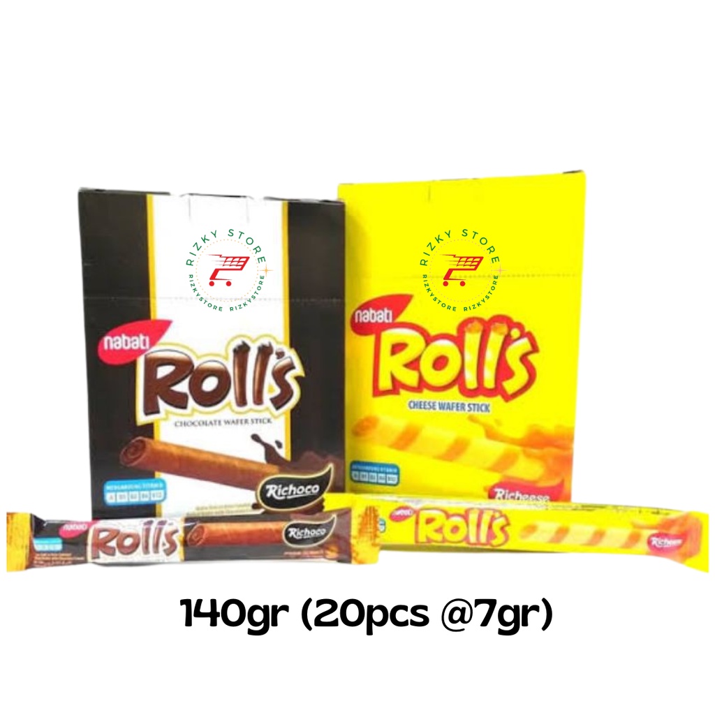 

Nabati Rolls 140gr (20pcs @7gr)