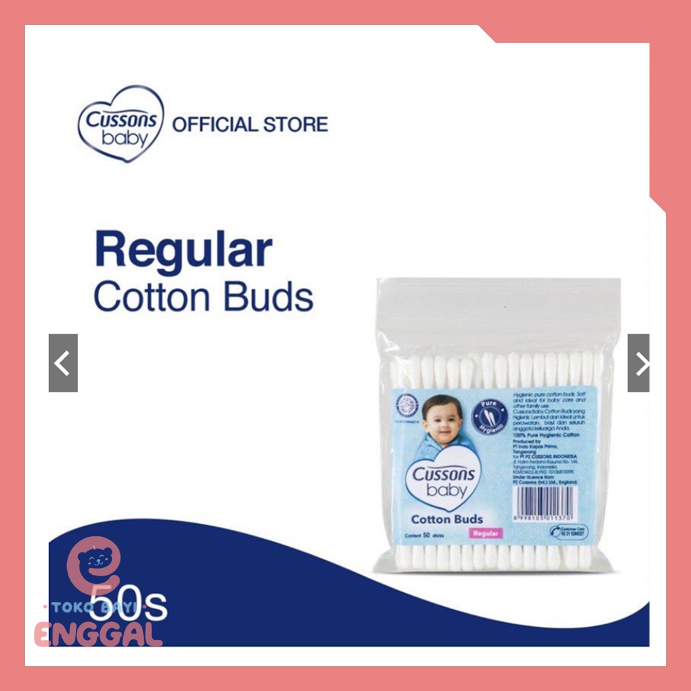 Cussons Cotton Buds Regular Extra Fine 50's 100's